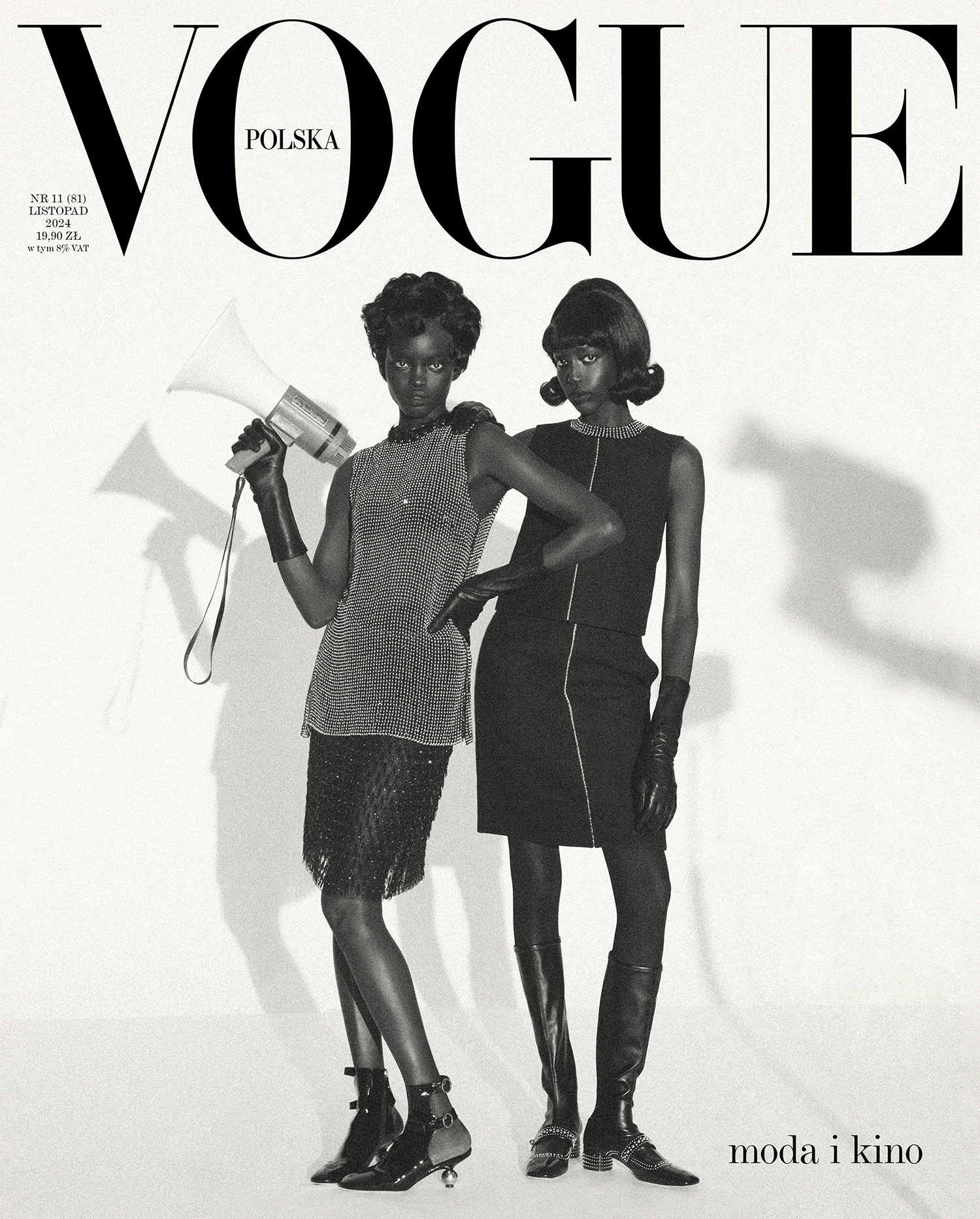 Nyaueth Riam and Athiec Geng cover Vogue Poland November 2024 by Karolina Pukowiec