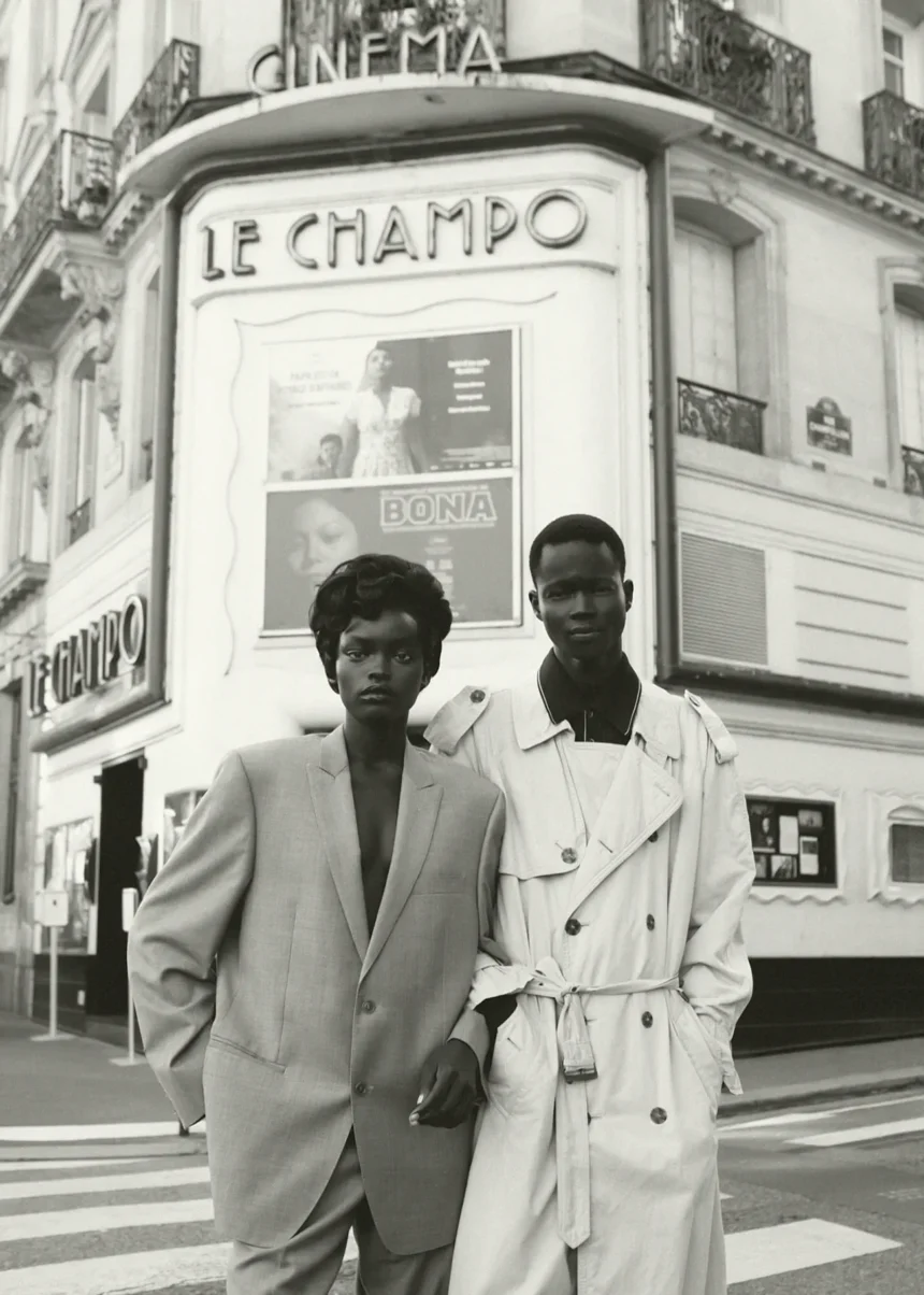 Nyaueth Riam and Athiec Geng cover Vogue Poland November 2024 by Karolina Pukowiec