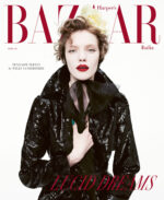 Penelope Ternes covers Harper’s Bazaar Italia December 2024 by Willy Vanderperre