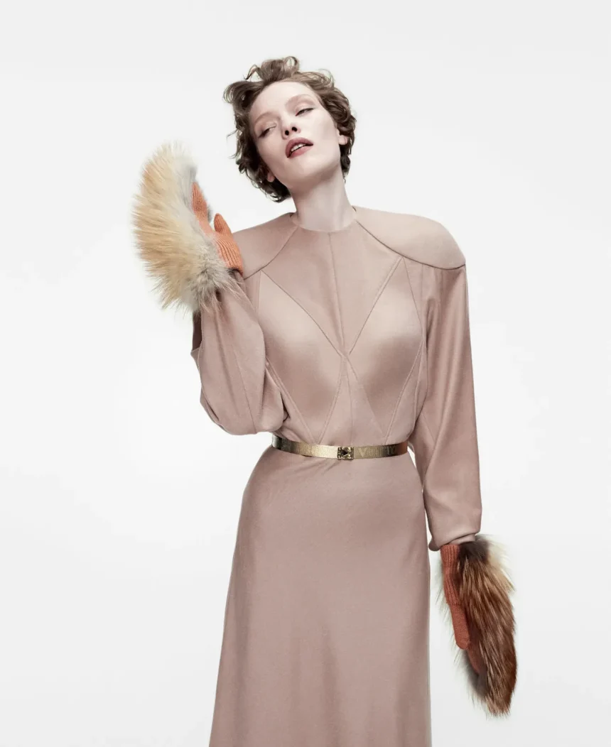 Penelope Ternes covers Harper’s Bazaar Italia December 2024 by Willy Vanderperre