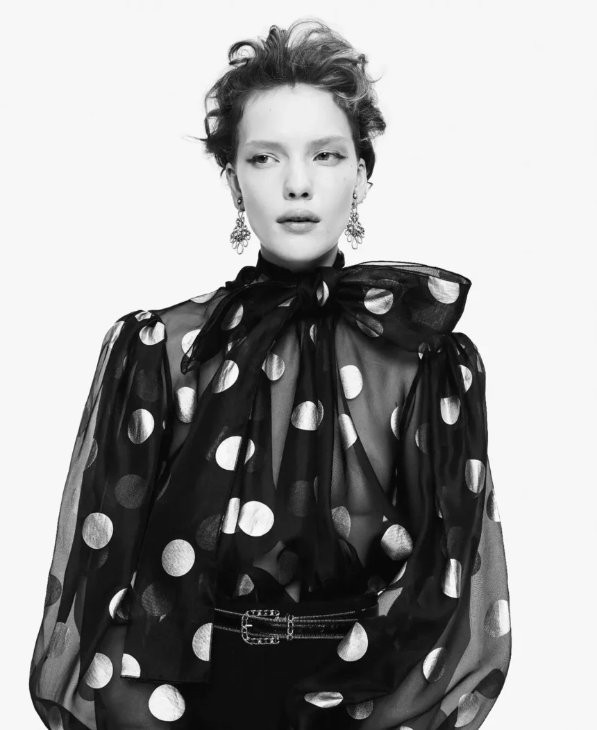 Penelope Ternes covers Harper’s Bazaar Italia December 2024 by Willy Vanderperre