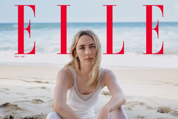 Saoirse Ronan covers Elle US December 2024/January 2025 by Felix Cooper