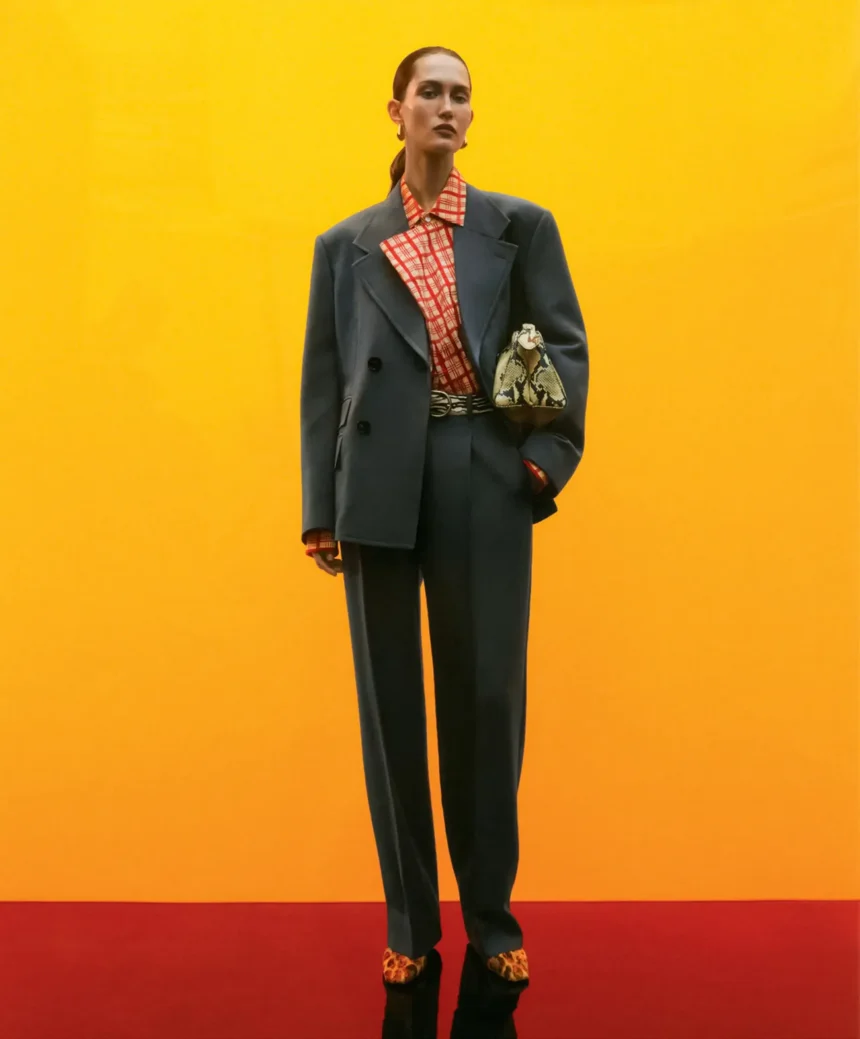 Vika Evseeva by Louise & Maria Thornfeldt for WSJ. Magazine December 2024-January 2025