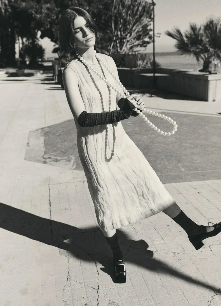 Ana Milojevic covers Elle Italia January 30th, 2025 by Adriano Russo