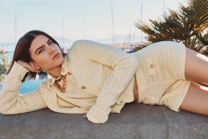 Ana Milojevic covers Elle Italia January 30th, 2025 by Adriano Russo