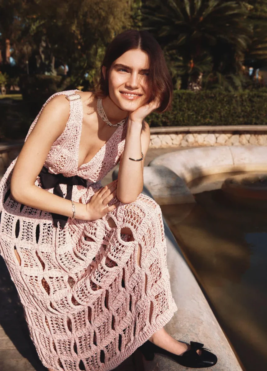 Ana Milojevic covers Elle Italia January 30th, 2025 by Adriano Russo