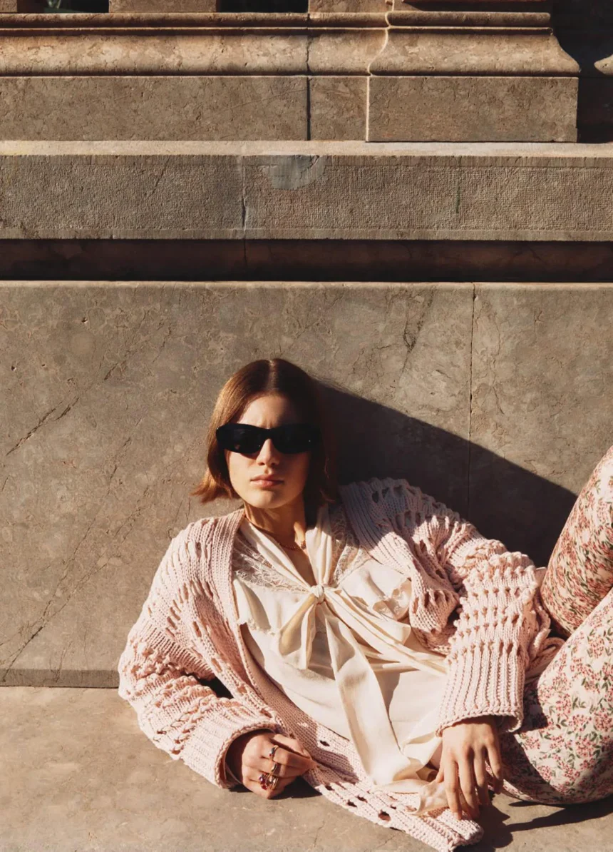 Ana Milojevic covers Elle Italia January 30th, 2025 by Adriano Russo