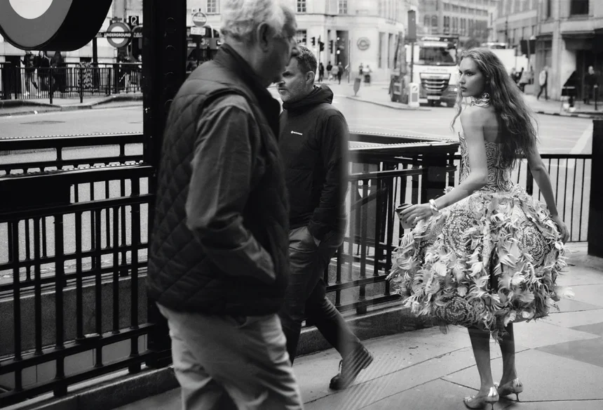 Angelina Kendall covers British Vogue January 2025 by Mikael Jansson