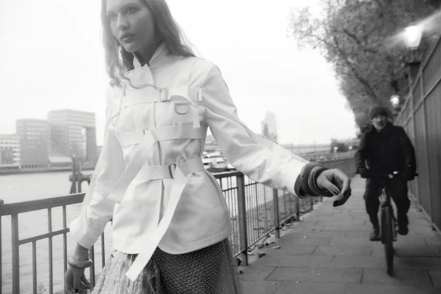 Angelina Kendall covers British Vogue January 2025 by Mikael Jansson