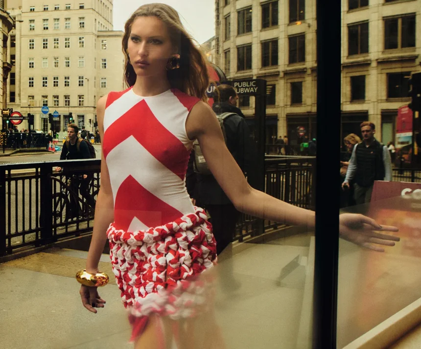 Angelina Kendall covers British Vogue January 2025 by Mikael Jansson