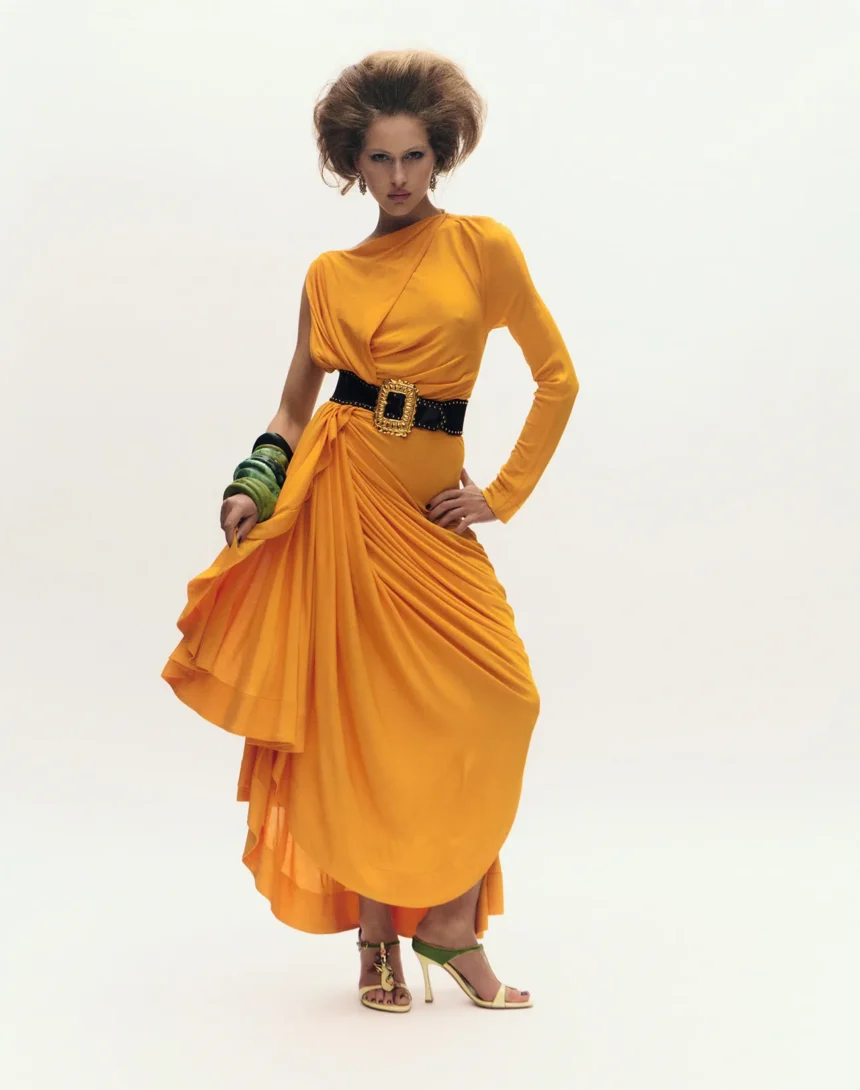 Angelina Kendall covers British Vogue January 2025 by Mikael Jansson