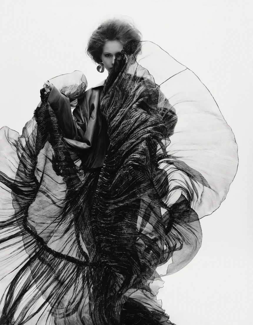 Angelina Kendall covers British Vogue January 2025 by Mikael Jansson