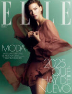 Arizona Muse in Chloé on Elle Spain January 2025 by Xavi Gordo