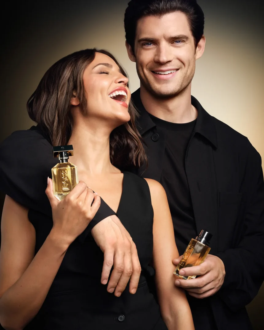 BOSS The Scent unveils David Corenswet and Eiza González in sensual campaign