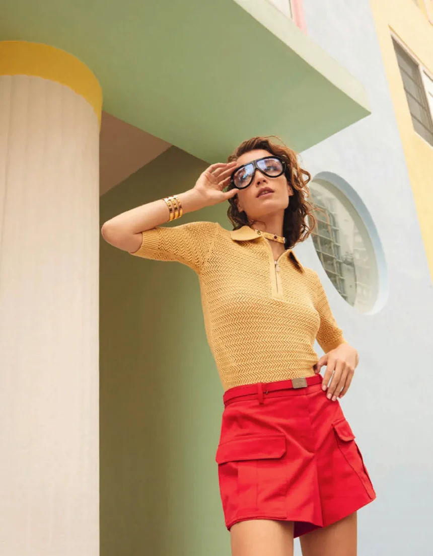 Hazel Reynolds by Marilou Daubé for Madame Figaro January 17th, 2025