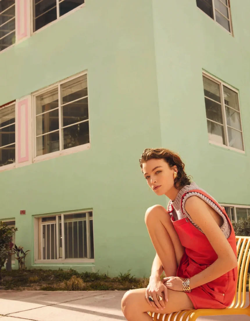 Hazel Reynolds by Marilou Daubé for Madame Figaro January 17th, 2025