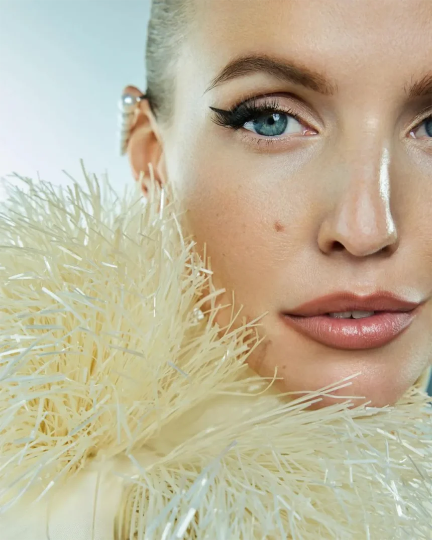 Leonie Hanne covers Harper's Bazaar Arabia Bride Autumn/Winter 2024 by Amer Mohamad