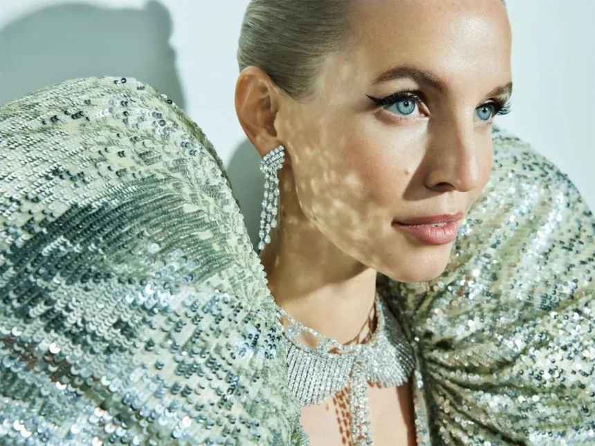 Leonie Hanne covers Harper's Bazaar Arabia Bride Autumn/Winter 2024 by Amer Mohamad