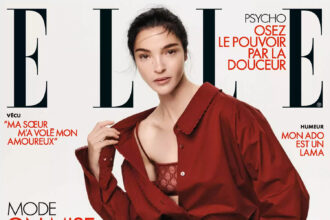 Mariacarla Boscono covers Elle France January 30th, 2025 by Paola Kudacki