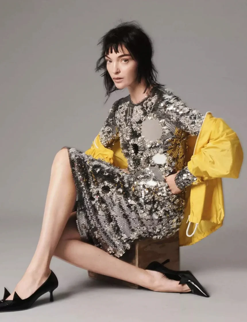 Mariacarla Boscono covers Elle France January 30th, 2025 by Paola Kudacki