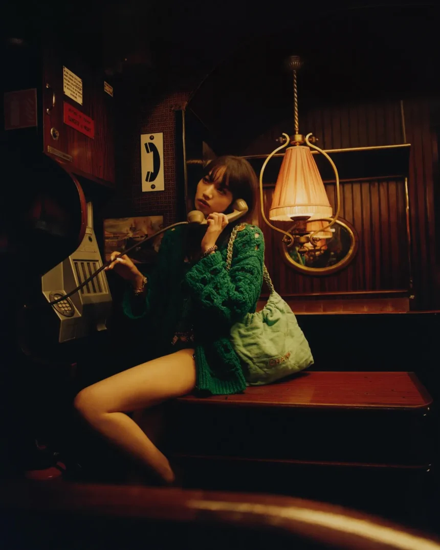 Nana Komatsu in Chanel on Vogue Japan January 2025 by Joshua Woods