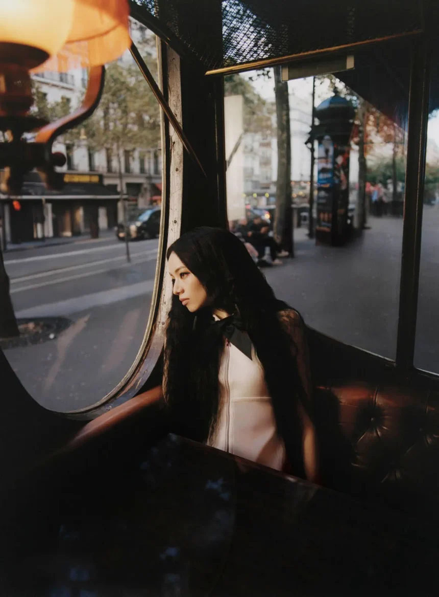 Nana Komatsu in Chanel on Vogue Japan January 2025 by Joshua Woods