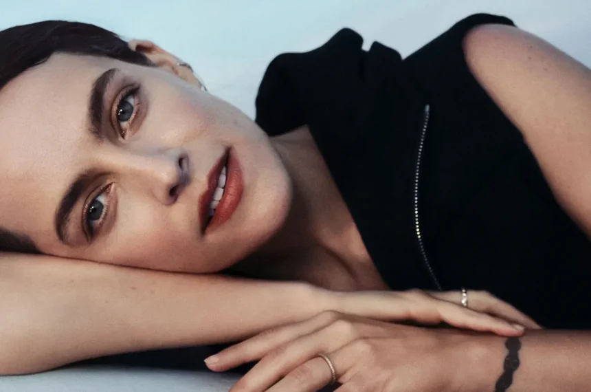 Riley Keough in Chanel on Elle UK December 2024/January 2025 by Olivia Malone