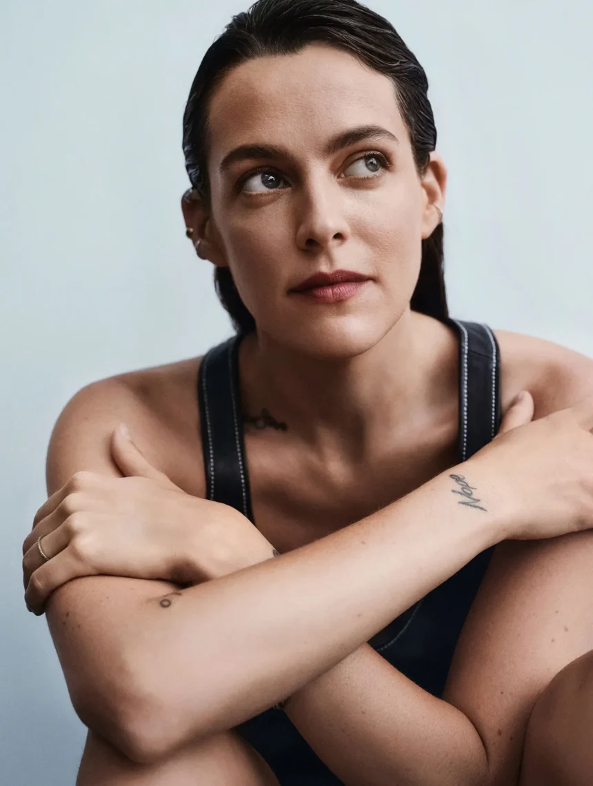 Riley Keough in Chanel on Elle UK December 2024/January 2025 by Olivia Malone