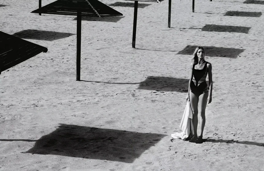 Anja Rubik covers Elle France February 20th, 2025 by Cass Bird