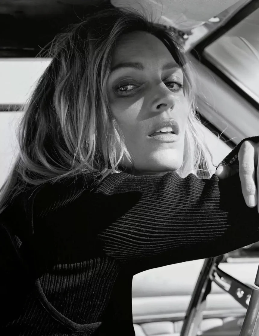 Anja Rubik covers Elle France February 20th, 2025 by Cass Bird