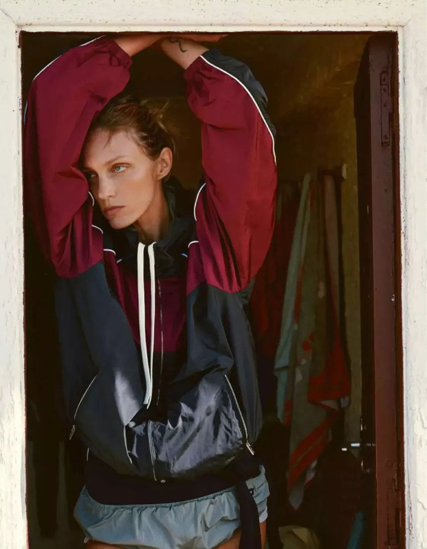 Anja Rubik covers Elle France February 20th, 2025 by Cass Bird