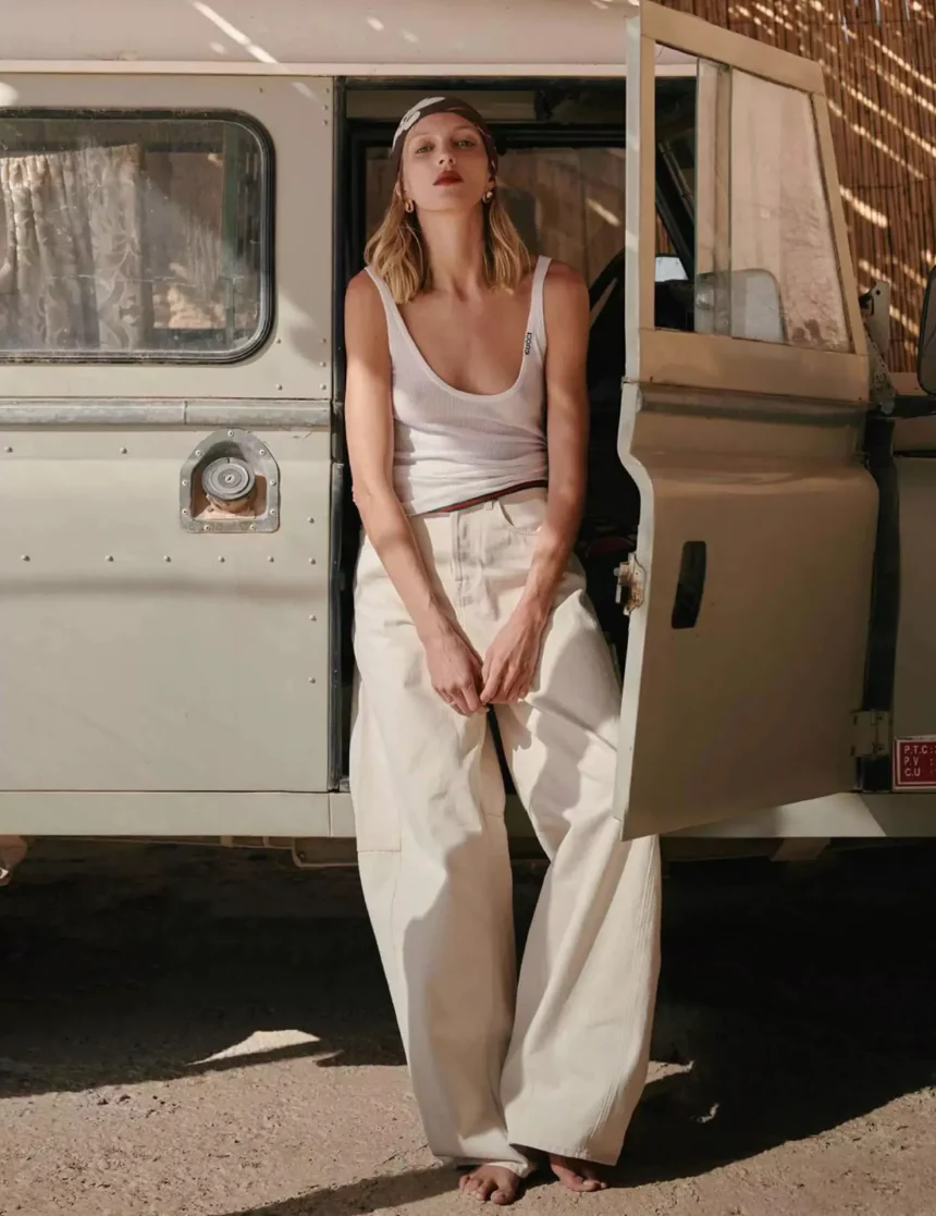 Anja Rubik covers Elle France February 20th, 2025 by Cass Bird