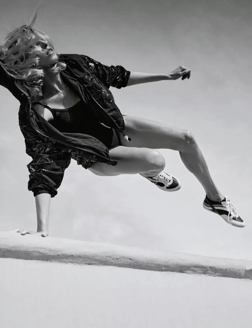 Anja Rubik covers Elle France February 20th, 2025 by Cass Bird