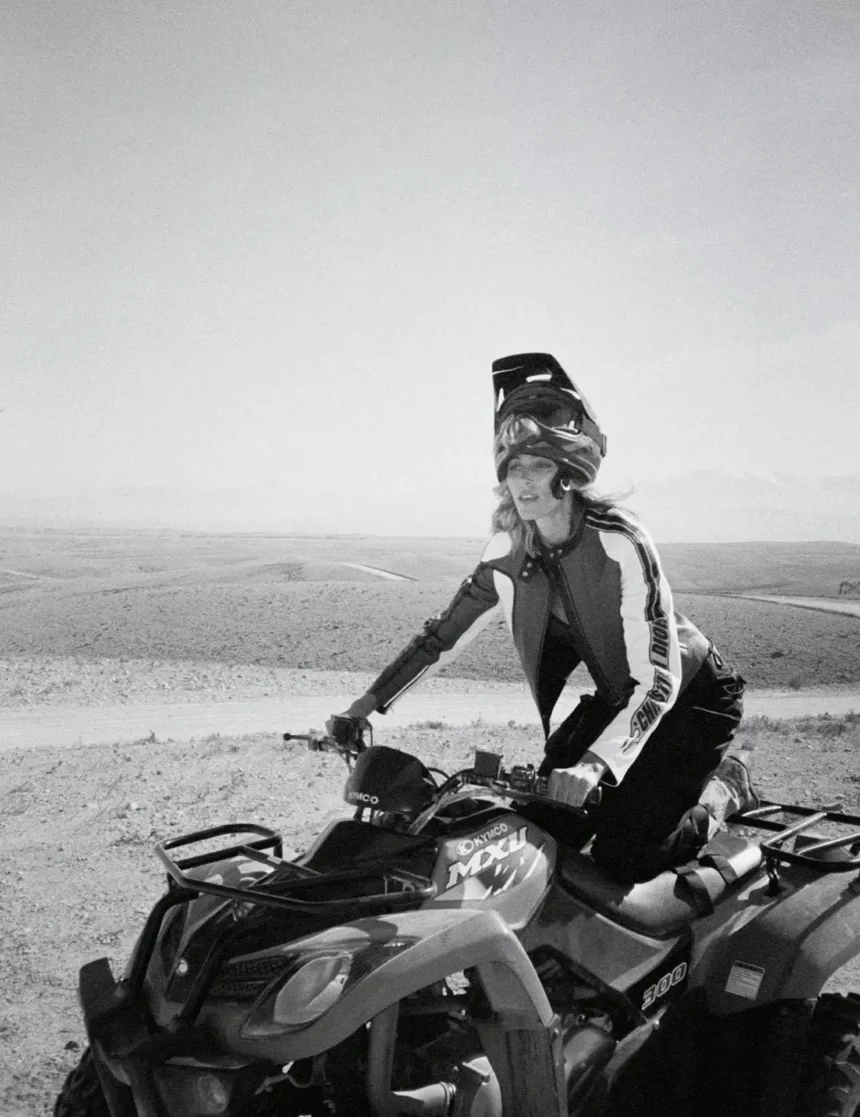 Anja Rubik covers Elle France February 20th, 2025 by Cass Bird