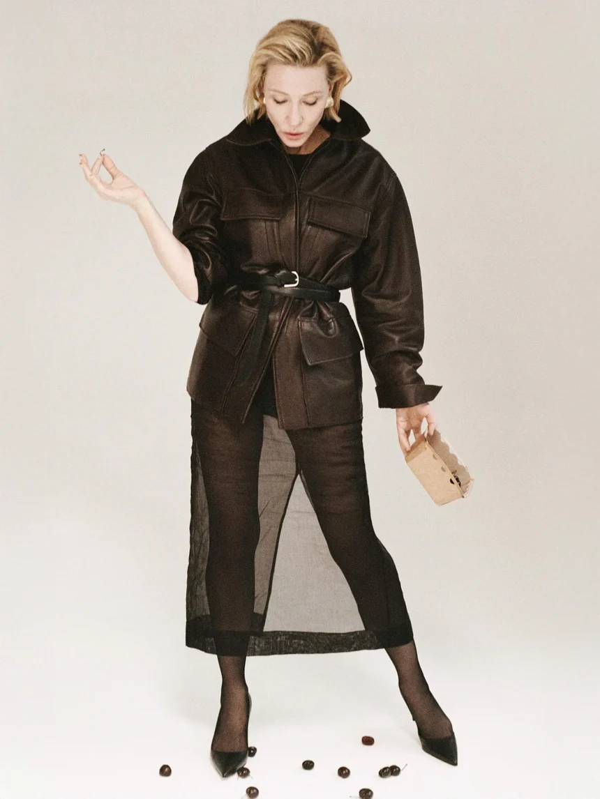 Cate Blanchett covers Porter Magazine February 3rd, 2025 by Sonia Szóstak