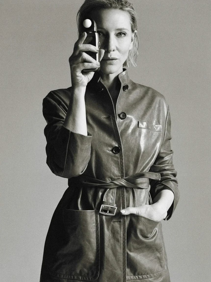 Cate Blanchett covers Porter Magazine February 3rd, 2025 by Sonia Szóstak