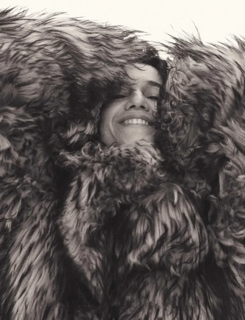 Charlotte Gainsbourg covers Harper’s Bazaar France February 2025 by Mark Kean