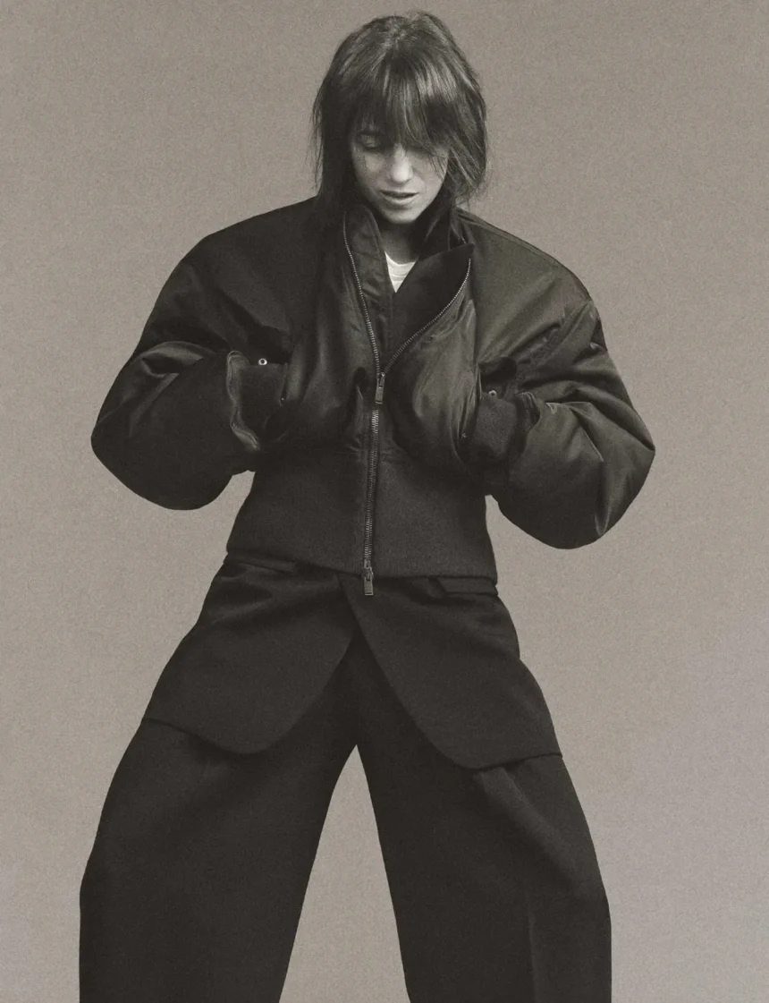 Charlotte Gainsbourg covers Harper’s Bazaar France February 2025 by Mark Kean