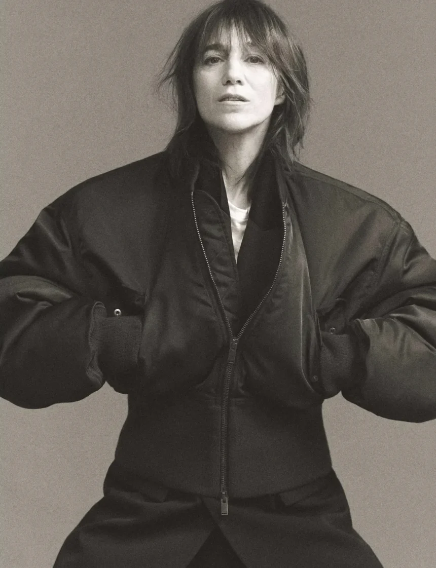 Charlotte Gainsbourg covers Harper’s Bazaar France February 2025 by Mark Kean