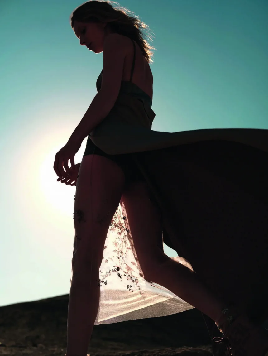 Demy de Vries by Cedric Bihr for Madame Figaro February 28th, 2025