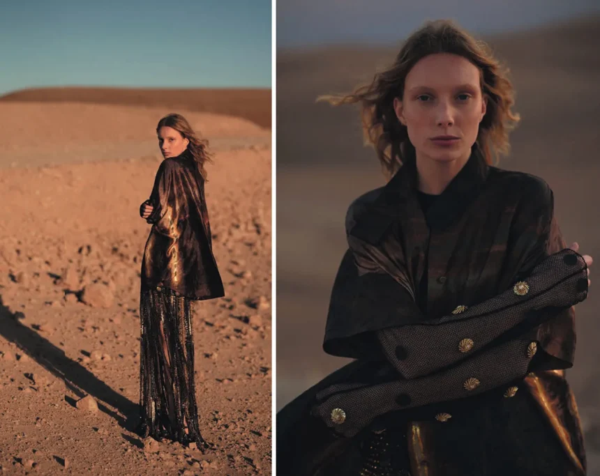 Demy de Vries by Cedric Bihr for Madame Figaro February 28th, 2025