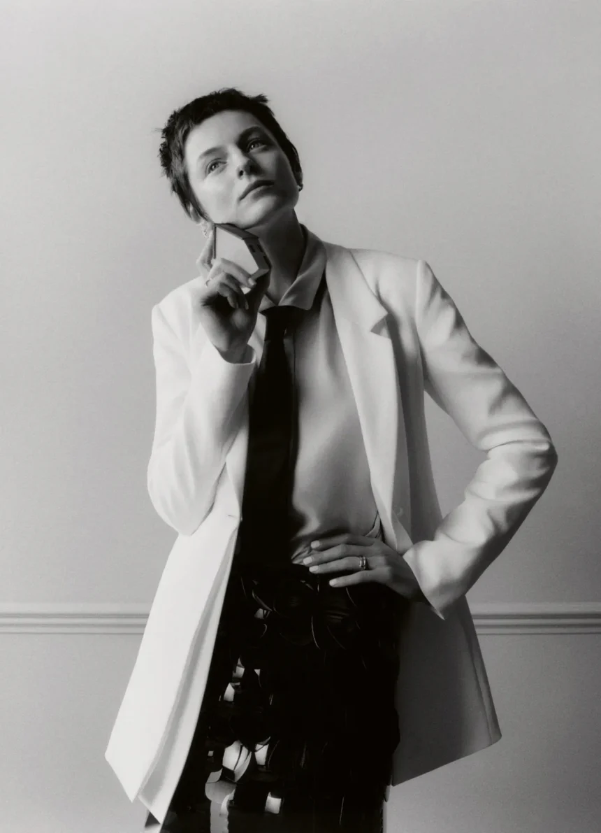 Emma Corrin covers Vogue Germany January/February 2025 by Samuel Bradley