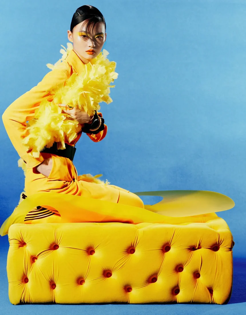 He Cong covers Vogue China February 2025 by Trunk Xu