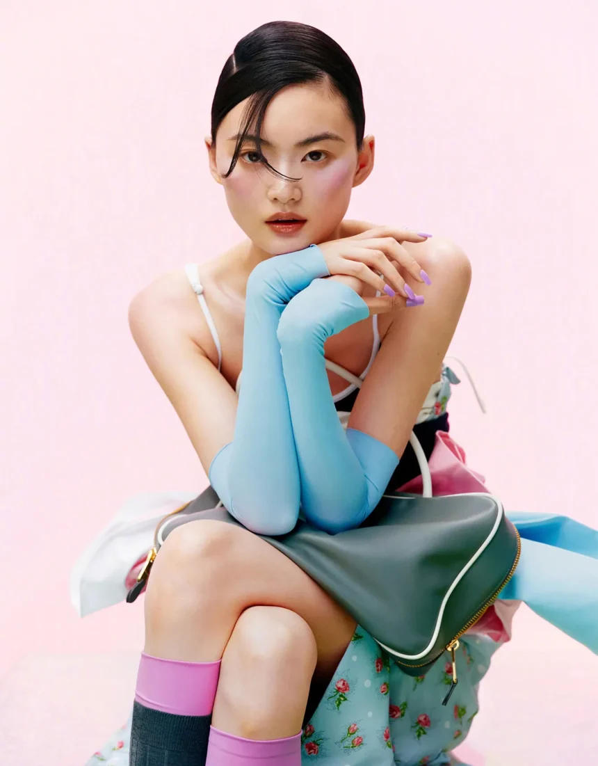 He Cong covers Vogue China February 2025 by Trunk Xu