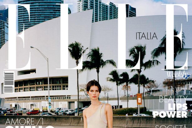 Ilana Hansen covers Elle Italia February 13th, 2025 by Riccardo Vimercati