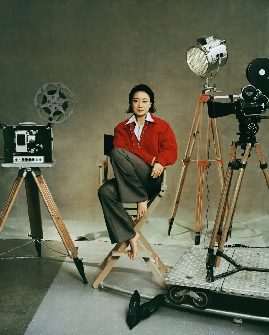 Jia Ling covers Vogue China January 2025 by Leslie Zhang