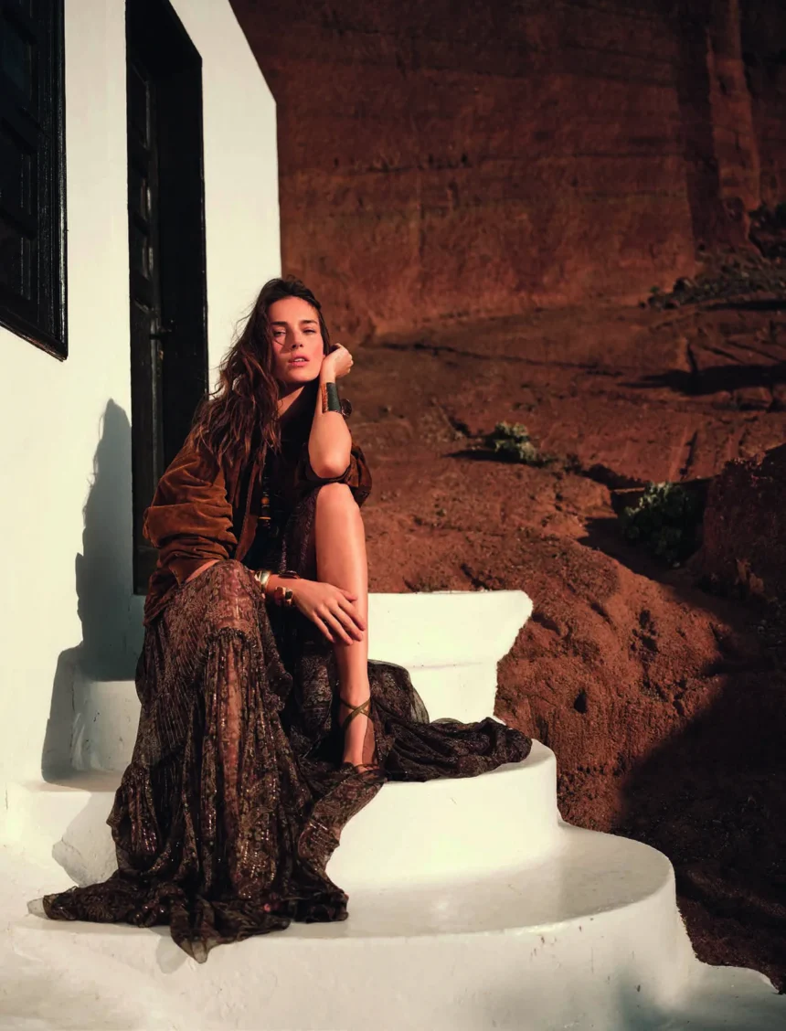 Julia Bergshoeff covers Madame Figaro February 28th, 2025 by Cedric Bihr