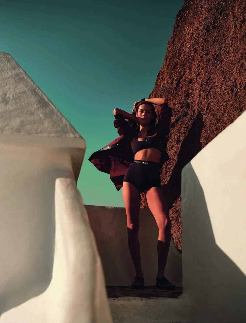 Julia Bergshoeff covers Madame Figaro February 28th, 2025 by Cedric Bihr