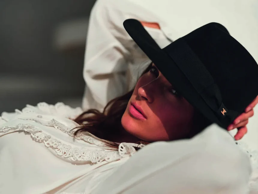 Julia Bergshoeff covers Madame Figaro February 28th, 2025 by Cedric Bihr