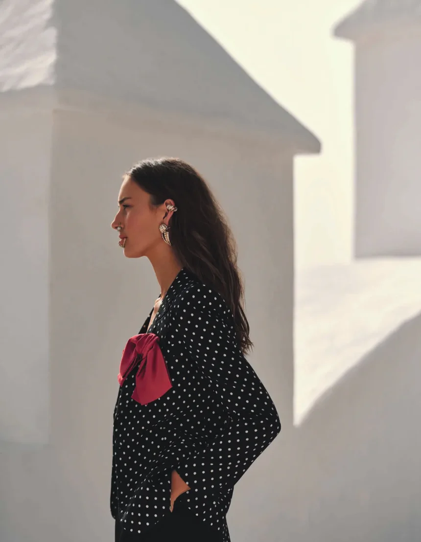 Julia Bergshoeff covers Madame Figaro February 28th, 2025 by Cedric Bihr